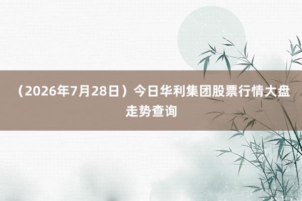（2026年7月28日）今日华利集团股票行情大盘走势查询